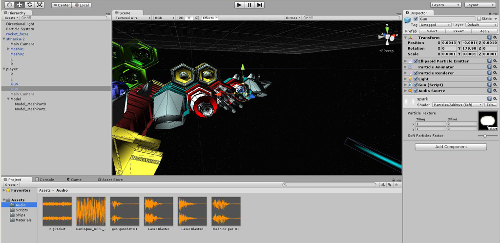 Unity 3D screenshot